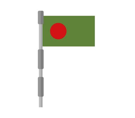 Bandiera del Bangladesh | Vettore Premium
