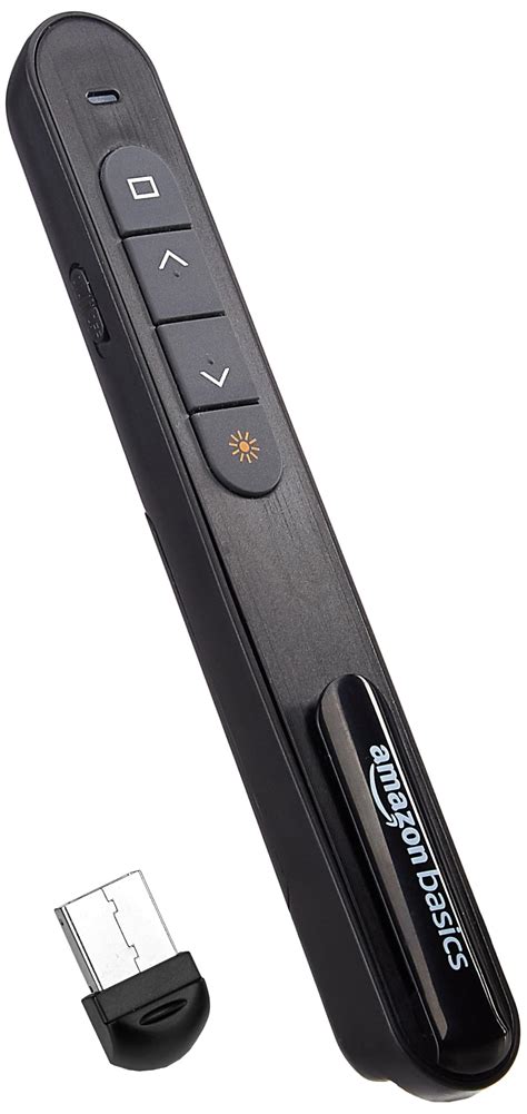 Amazon Basics Laser Pointer | Up to15 m Wireless Range | Wireless ...