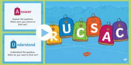 RUCSAC problem-solving process in mathematics | Wiki