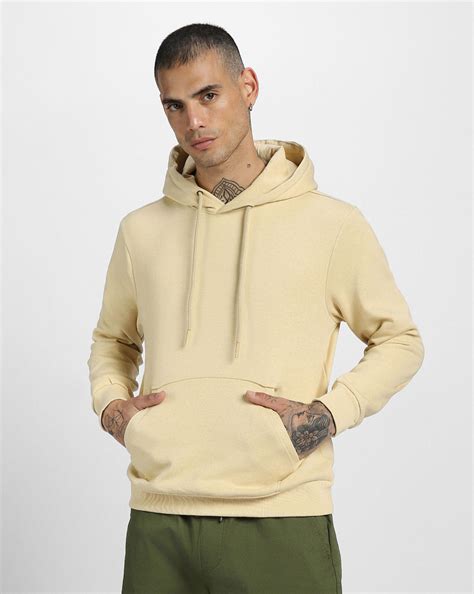 Black Solid Regular Hoodie – Veirdo