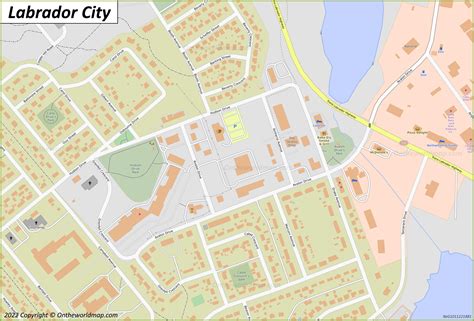 Labrador City Map | Newfoundland and Labrador, Canada | Detailed Maps ...