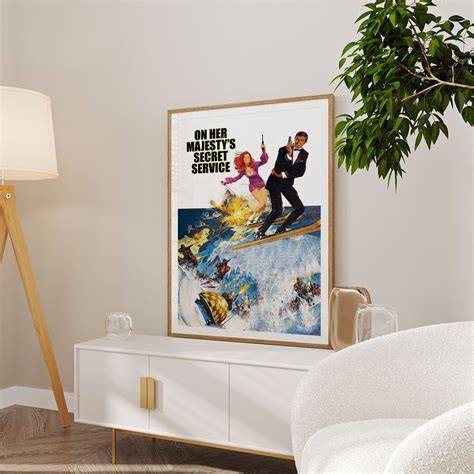 On her Majesty's secret service Old Movie Poster: Buy Movie Posters ...