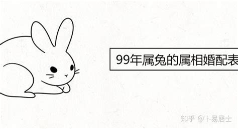 99年属兔的属相婚配表 - 知乎