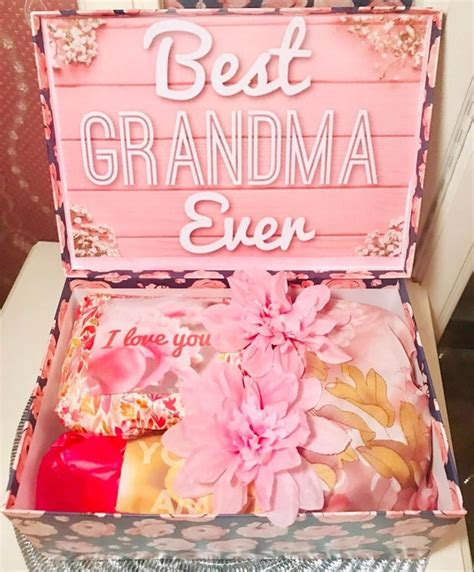 Best Grandma Ever. Grandma Birthday Gift Box. Grandma Gift - Etsy