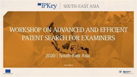 Workshop on Advanced and Efficient Patent Search for Examiners | IPKEY