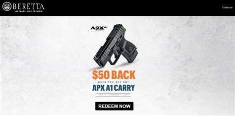 Get Latest Beretta Rebate Here