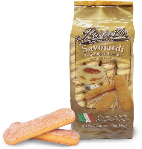 Download 14oz Savoiardi Lady Fingers - Borrelli Gourmet Foods - Full ...