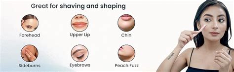 Azah Face Razor for Women [Pack of 3] | Instant & Painless Facial ...