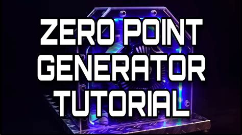 Zero Point Generator 的图像结果