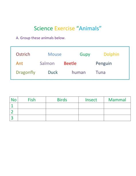 Animal Sports Worksheet 的图像结果
