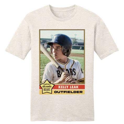 Kelly Leak Baseball Card | Vintage Baseball Apparel | In The Clutch Clothing