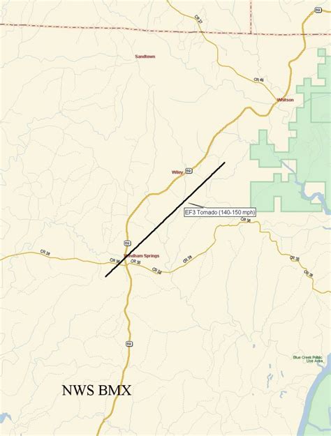 Windham Springs Tornado - January 10, 2008