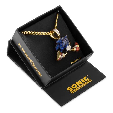 Fast Sonic Necklace | Sonic Jewelry | King Ice | Jewelry king, Dream ...