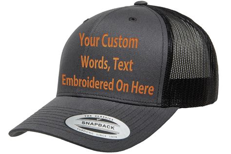 Custom Made Baseball Caps at Carolann Ness blog