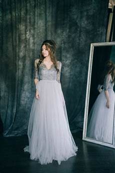 Etsy Non Traditional Wedding Dress by Gray Wedding Dress Boho Wedding Dress Non Traditional Etsy Non Traditional Wedding Dress