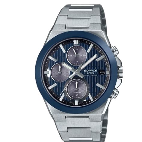 Casio EDIFICE EFS-S650D-2ADF Blue Dial Analog Men's Watch - ED680