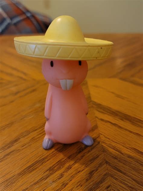 McDonalds Disney Channel Kim Possible Rufus Naked Mole Rat Figure Toy ...
