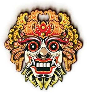 NISH! Decorative Masks - 'Balinese Barong' Series | Wooden Decorative ...