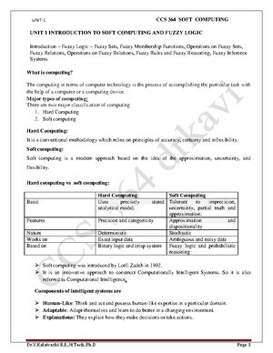 SOFT Computing lab manual with coding - DEPARTMENT OF COMPUTER SCIENCE ...