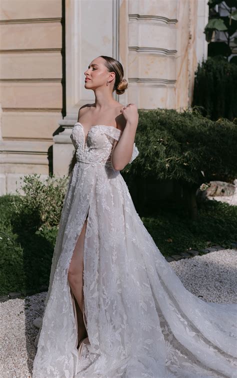 Wedding dress detachable straps 60 photos - Astyledwedding.com