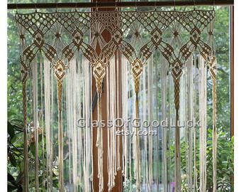Macrame Tutorial Valances 的图像结果