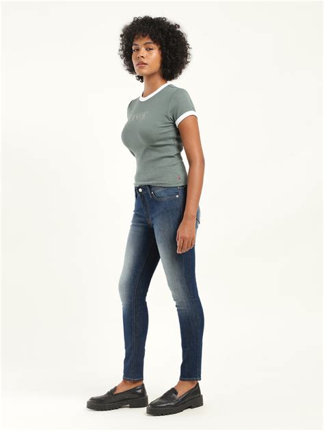 Women's Mid Rise 711 Skinny Fit Jeans – Levis India Store
