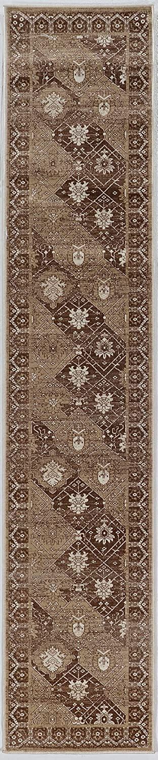 Buy Linon Vintage Collection Belouch Beige Synthetic Rugs, 2' x 10 ...