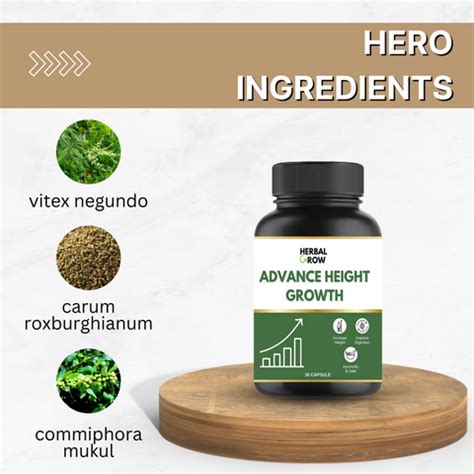 Height Growth Capsule - Herbal Grow