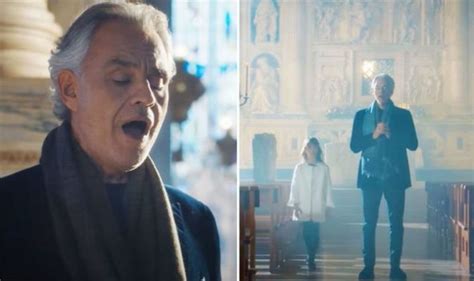 Andrea Bocelli sings Ave Maria in beautiful music video with daughter ...
