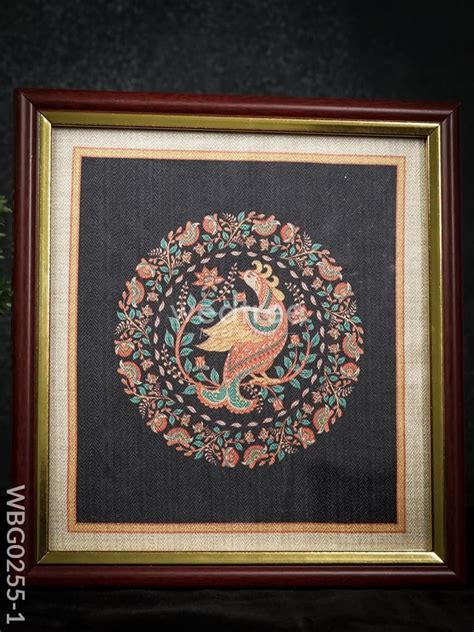 Golden Frame : Peacock Design - WBG0255-1 – Wedtree