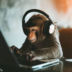 Image result for Monkey Using Computer