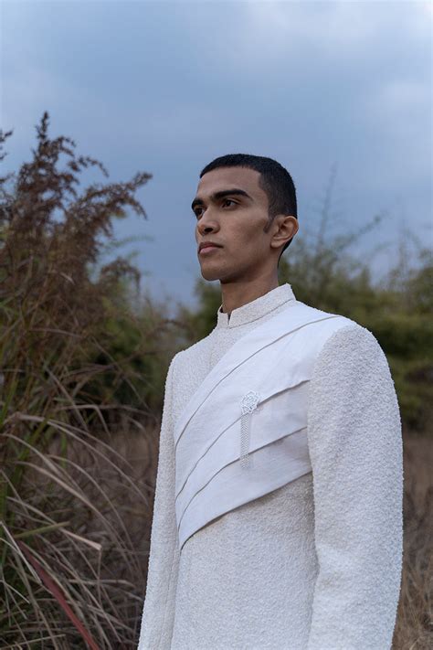 Pearl Embroidered Sherwani