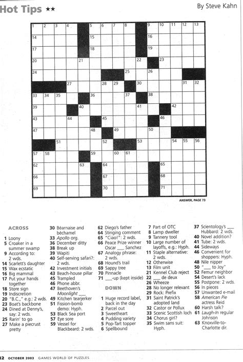 Crossword Puzzle Clue For Grommets at Donald Myers blog