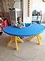 Her Home eHomeKart Moon Table for Kids and 2 Foldable Bear Chairs ...