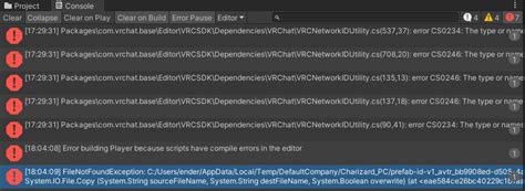 Unity File Not Found VRChat 的图像结果