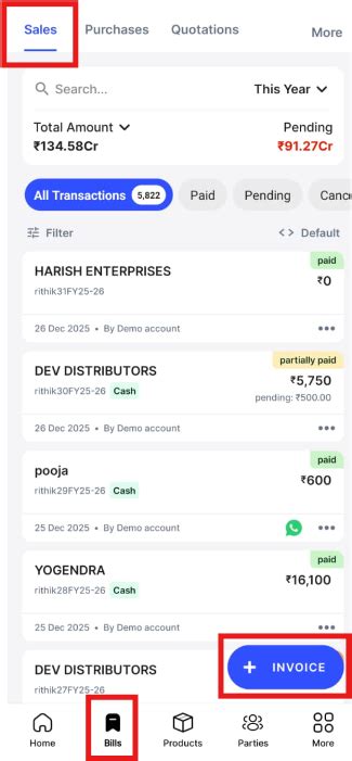How to apply a coupon while creating an invoice in mobile? - Android ...