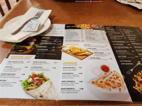 Menu at Wow Wings restaurant, Hanover