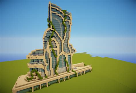 Image result for Futuristic Minecraft School Structure