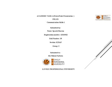 K23AP35 Sparsh - software engineering - ACADEMIC TASK-4 (PowerPoint ...