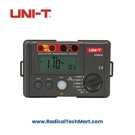 UNI-T UT501A Insulation Tester | Buy Online