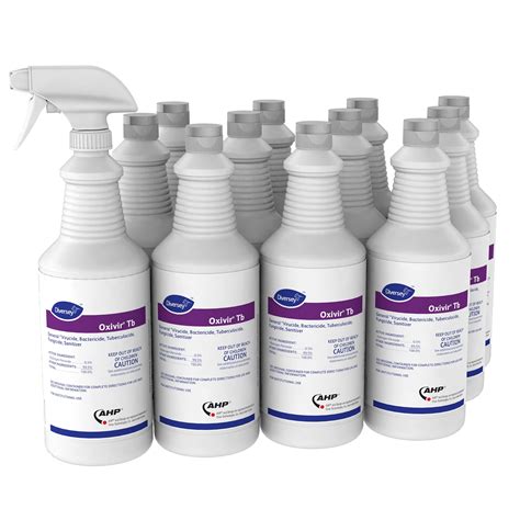 Buy OxivirDiversey 4277285 Tb Disinfectant Cleaner, Accelerated ...