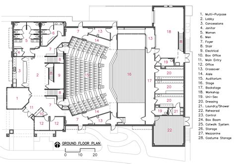 Camelot Theatre | Bruce Richey, Architect, AIA | Archinect | Theater ...