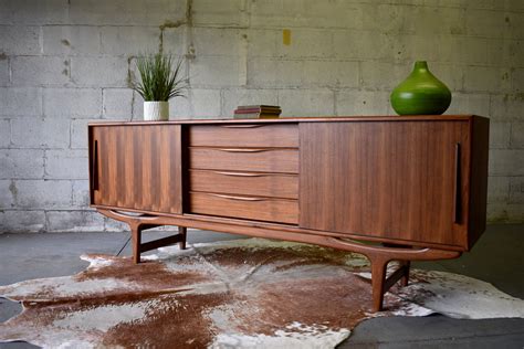 mid century modern credenza