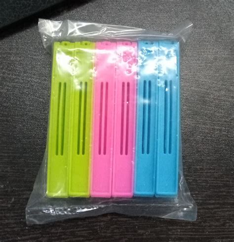 Plastic Snack Bag Clip Sealer Set - Plastic Sealing Clips — DeoDap