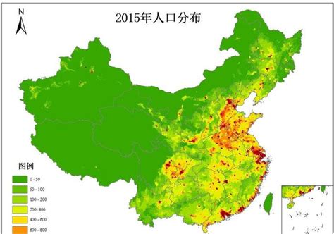人口空间分布_中国人口分布地图_世界人口网