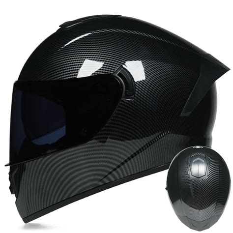 Buy TRIPERSON Full Face Motorcycle Helmet DOT Approved Motorbike Moped ...