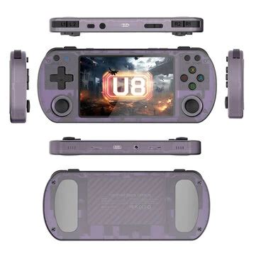 U8 128gb 4.0-inch ips screen handheld gaming console built-in 10000 ...