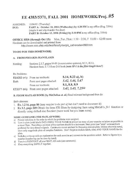 Image result for Digital Signal Processing Homework