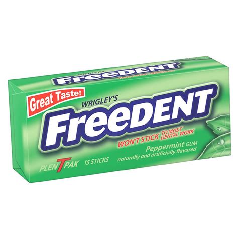 Freedent Peppermint Gum Peppermint | Walgreens