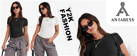 ANRABESS Women Long Sleeve Shirts Rib Knit Slim Fit Tops Basic Tee 2025 Fall Outfits Casual T-Shirt